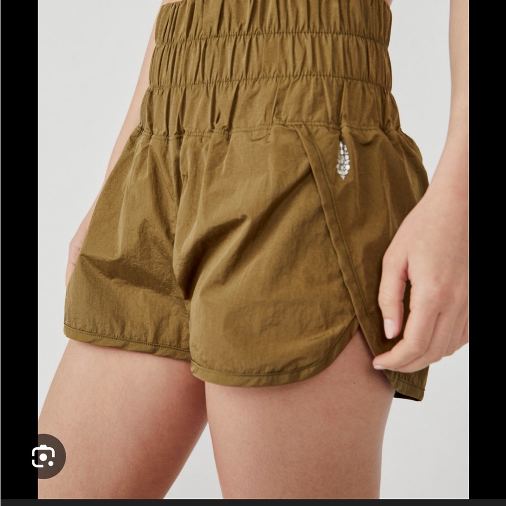 High Waist Brown Women's Shorts
